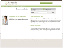 Tablet Screenshot of homeside.cincweb.com