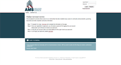 Desktop Screenshot of ams.cincweb.com
